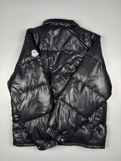 Vintage 1980s Moncler Grenoble Black Down Jacket (1/M)