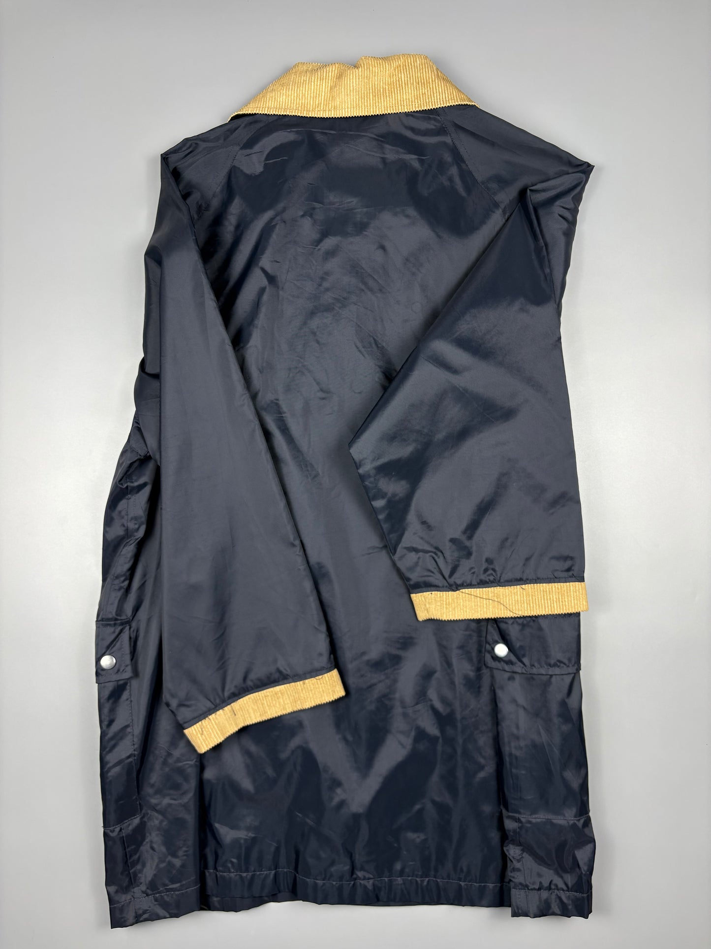 Vintage 1980s American Fireman Clasp Navy Jacket (L)