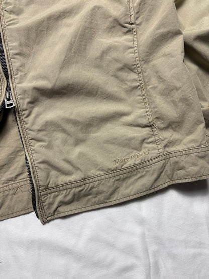 Marc O'Polo 2000s Double Zip Beige Harrington Jacket (L)