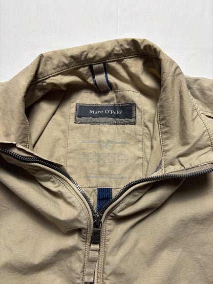 Marc O'Polo 2000s Double Zip Beige Harrington Jacket (L)
