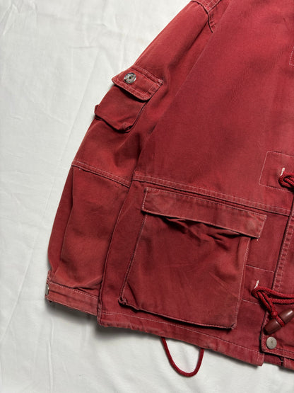 Vintage Chevrolet 90s Contrast Stitch Fireman Jacket (S)
