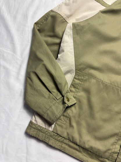 True Vintage 80s Khaki + Beige Reversible Canvas Jacket (L)