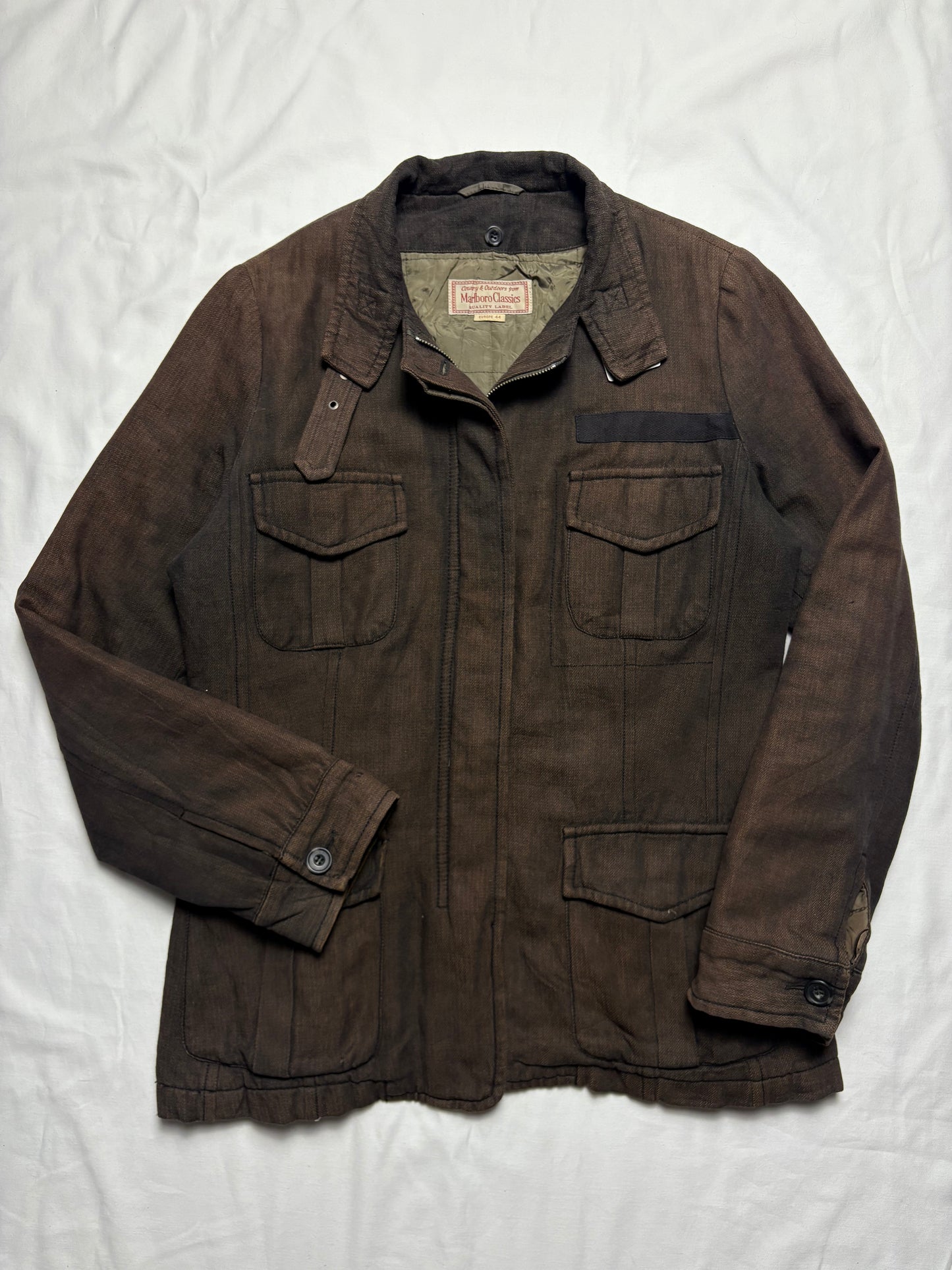 Vintage Marlboro Classics Brown Work Jacket (M)