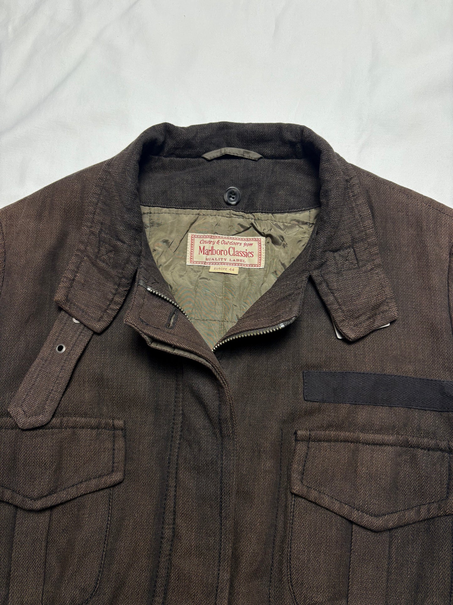 Vintage Marlboro Classics Brown Work Jacket (M)