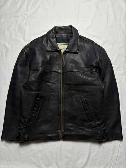 Vintage Ami 90s Genuine Leather Jacket (M)