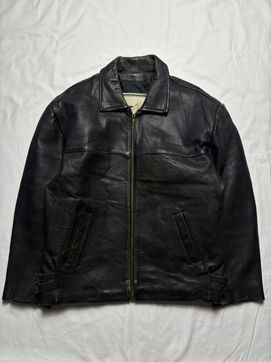 Vintage Ami 90s Genuine Leather Jacket (M)