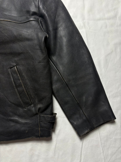 Vintage Ami 90s Genuine Leather Jacket (M)