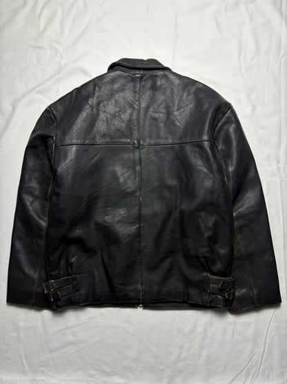 Vintage Ami 90s Genuine Leather Jacket (M)