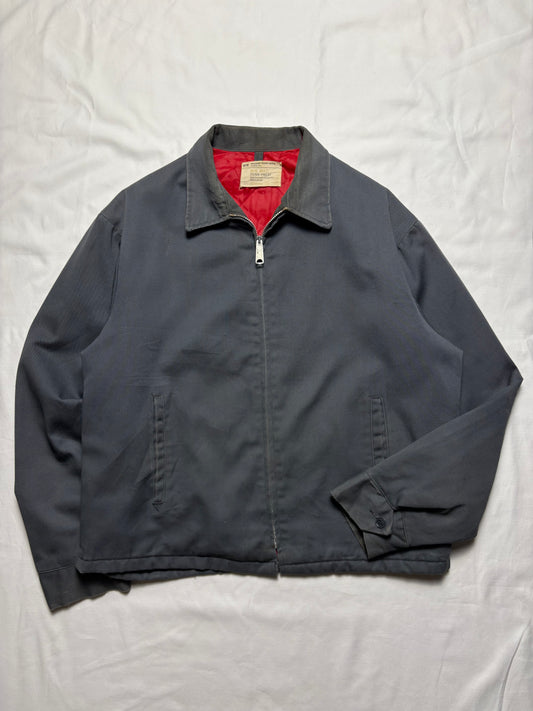 Vintage JC Penney 1970s Slat Grey Harrington Jacket (M)