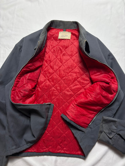 Vintage JC Penney 1970s Slat Grey Harrington Jacket (M)