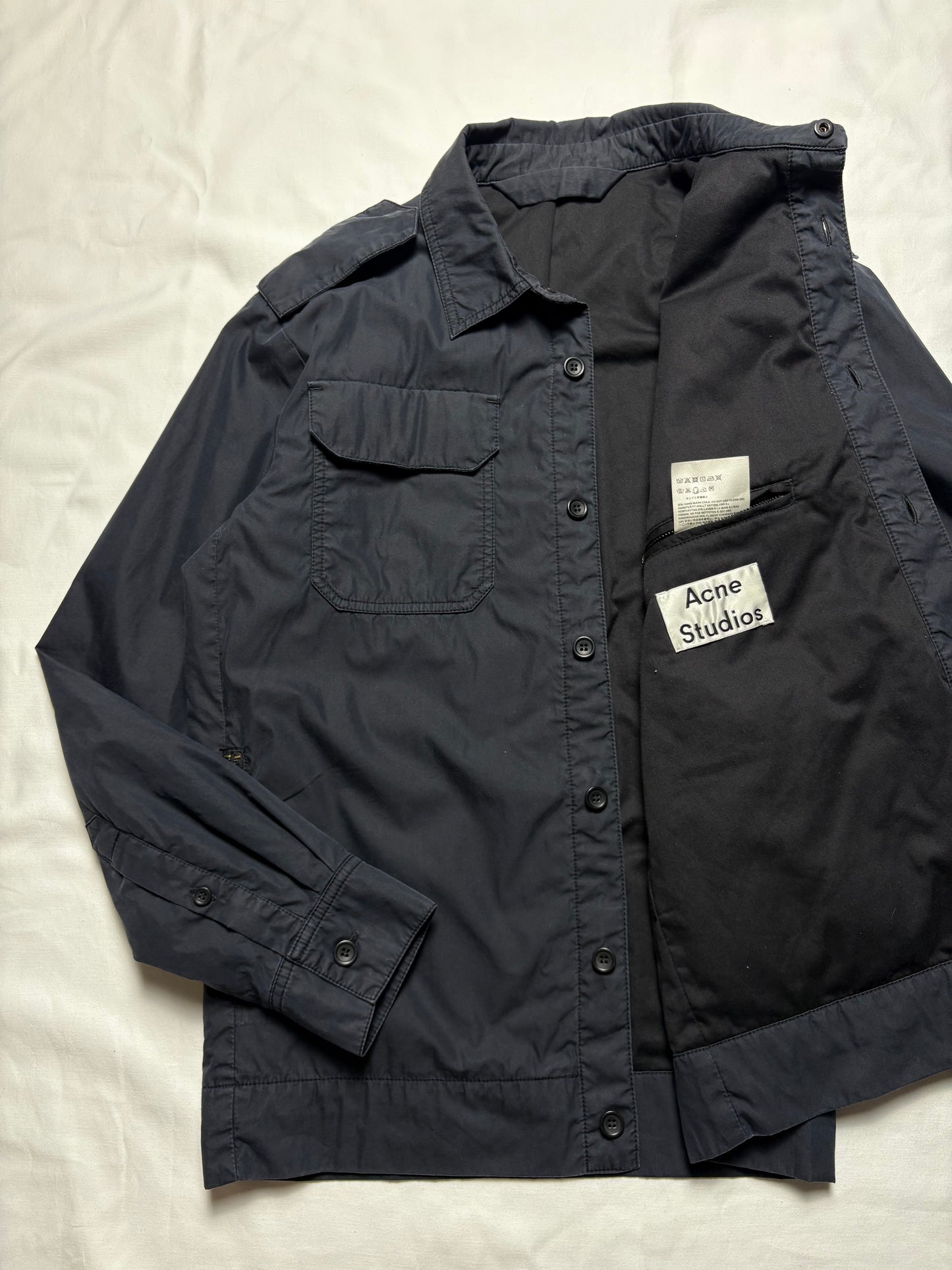 Acne Studios Salvador Black Work Jacket (M)