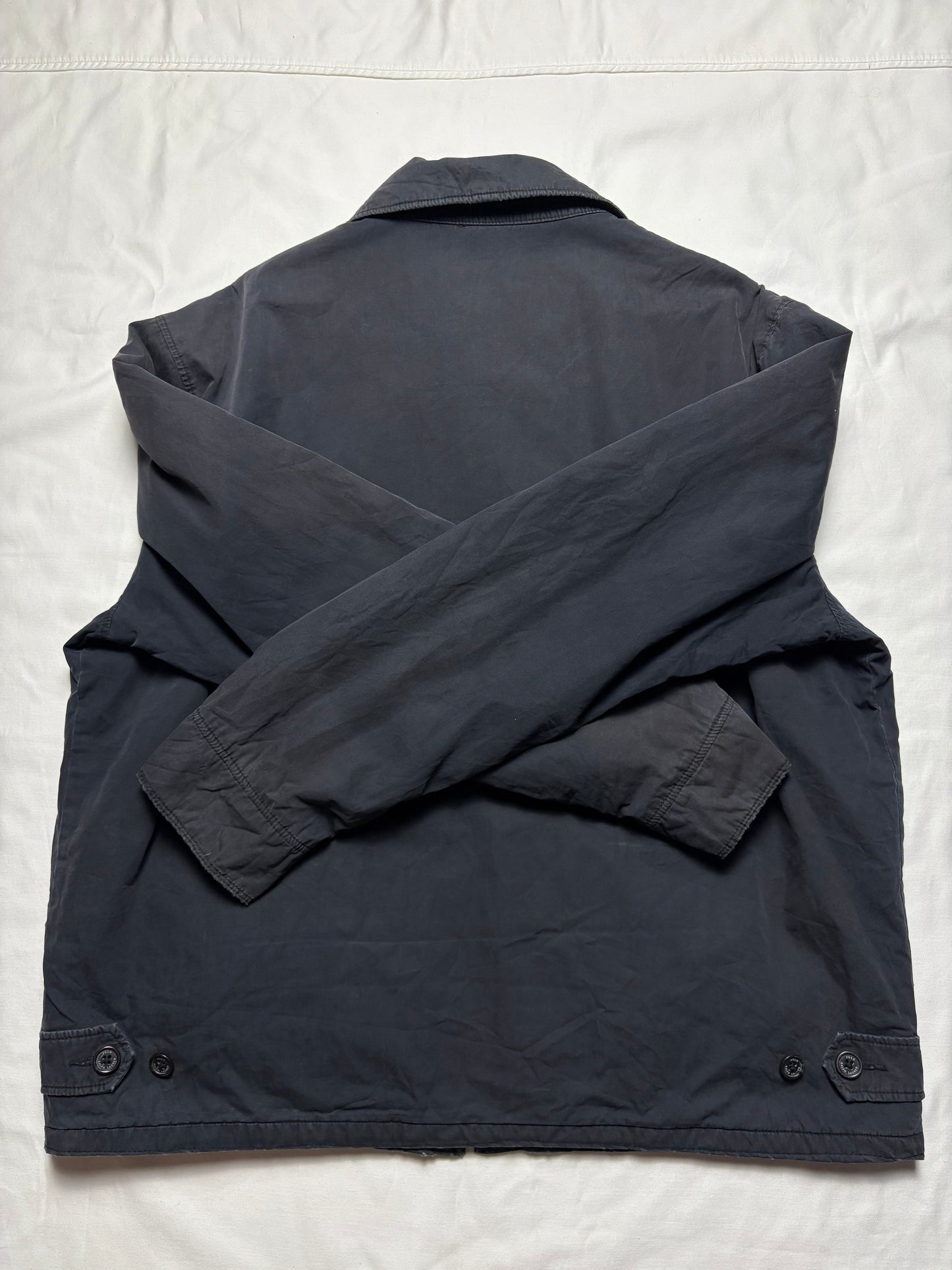 Vintage Ralph Lauren Classic Black Harrington Jacket (XL)