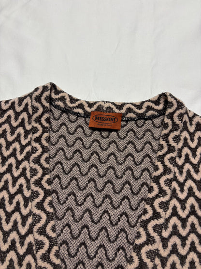 Missioni 90s Italian Made Patterned Cardigan (women's M)