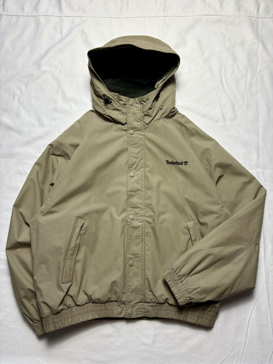 Timberland Weathergear 00s Khaki Green Canvas Jacket (XL)