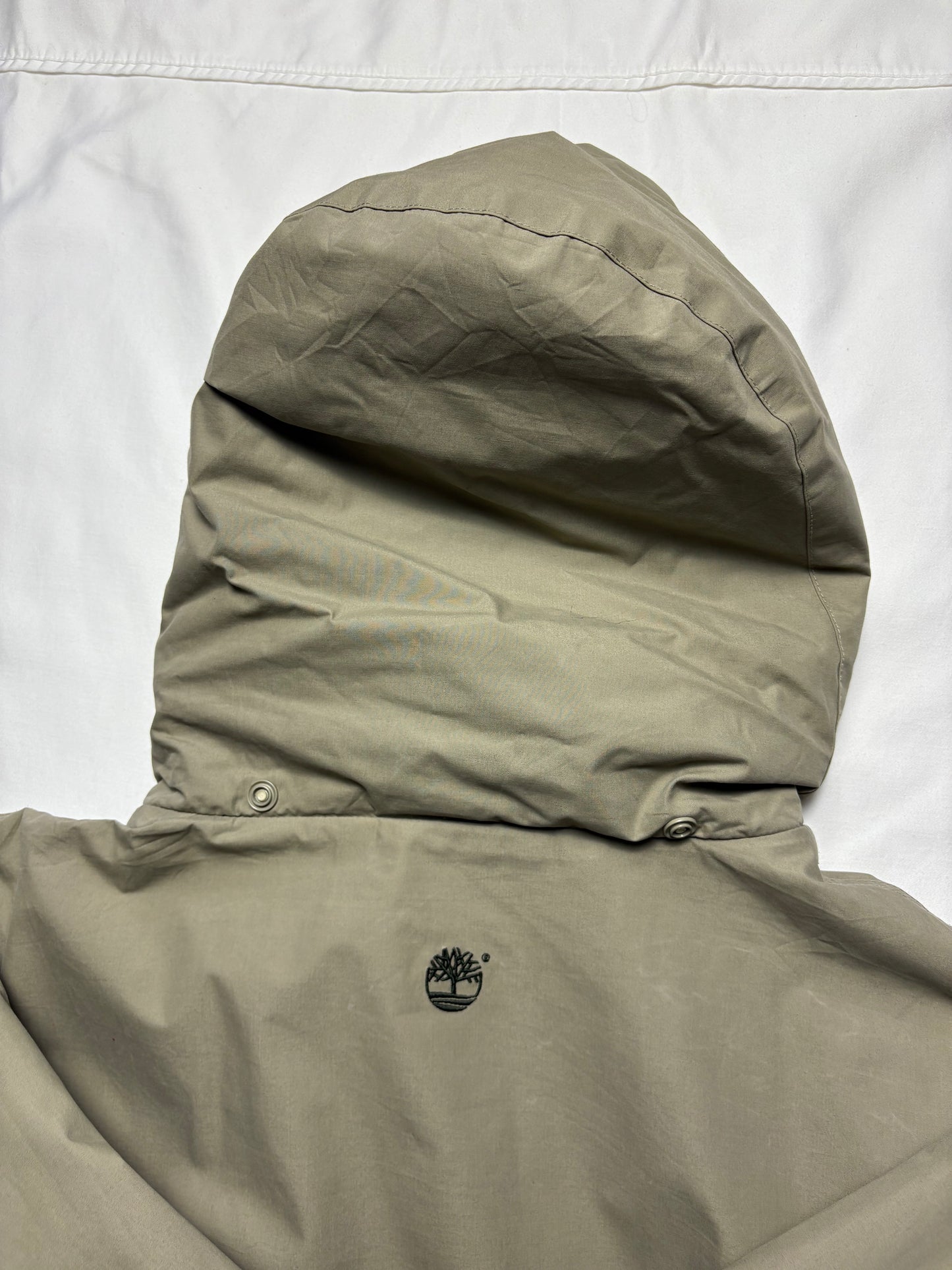 Timberland Weathergear 00s Khaki Green Canvas Jacket (XL)