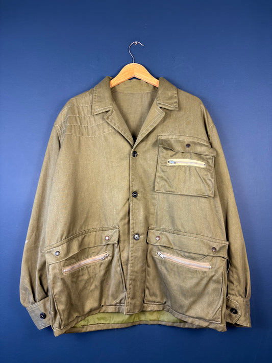 True Vintage 1960s Euro Homemade Hunting Jacket (M)