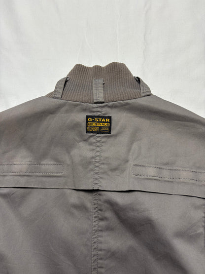G-Star Belted 00s Grey Zip Up Jacket (women's L)