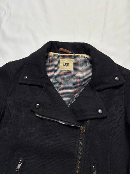 Lee Workwear 90s Asymmetrical ZIp Wool Jacket (women's S)