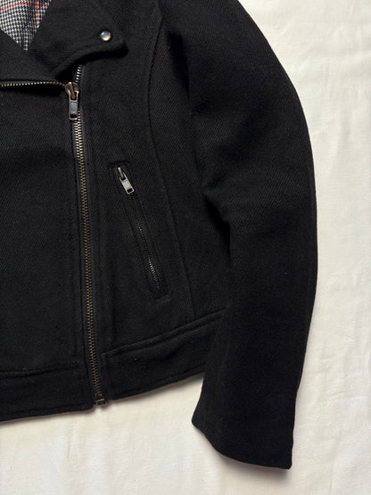 Lee Workwear 90s Asymmetrical ZIp Wool Jacket (women's S)