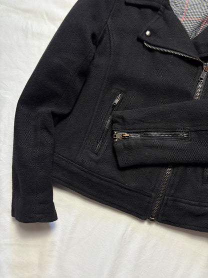 Lee Workwear 90s Asymmetrical ZIp Wool Jacket (women's S)