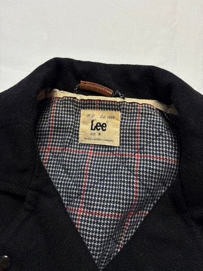 Lee Workwear 90s Asymmetrical ZIp Wool Jacket (women's S)