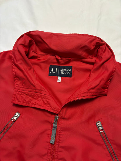 Armani Jeans 00s Double Zip Technical Windproof Jacket (L)