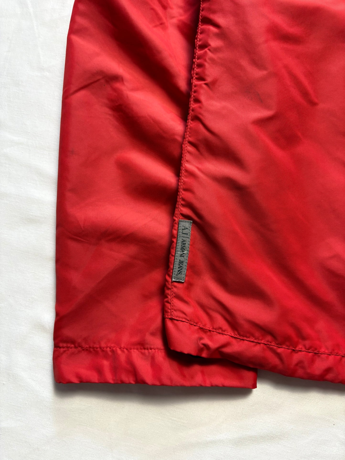 Armani Jeans 00s Double Zip Technical Windproof Jacket (L)