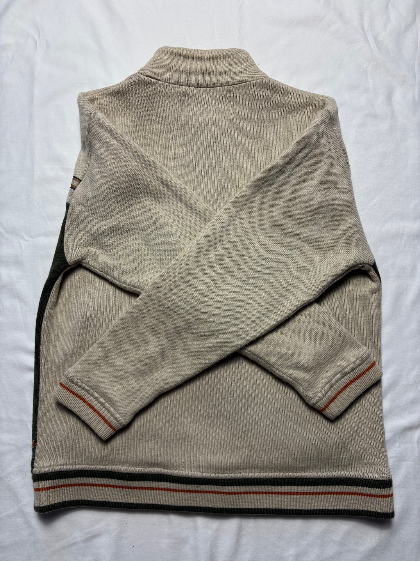 Quiksilver Surfwear 00s Heavyweight Zip Up Knit Jumper (L)