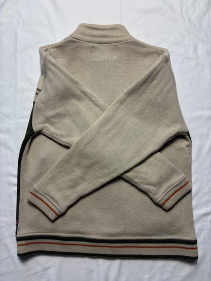 Quiksilver Surfwear 00s Heavyweight Zip Up Knit Jumper (L)