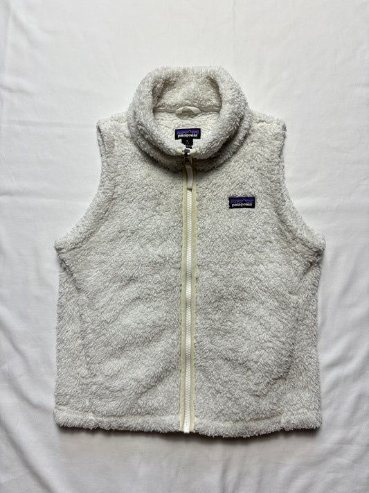 Patagonia Synchilla 00s White Vest Fleece (women's S)