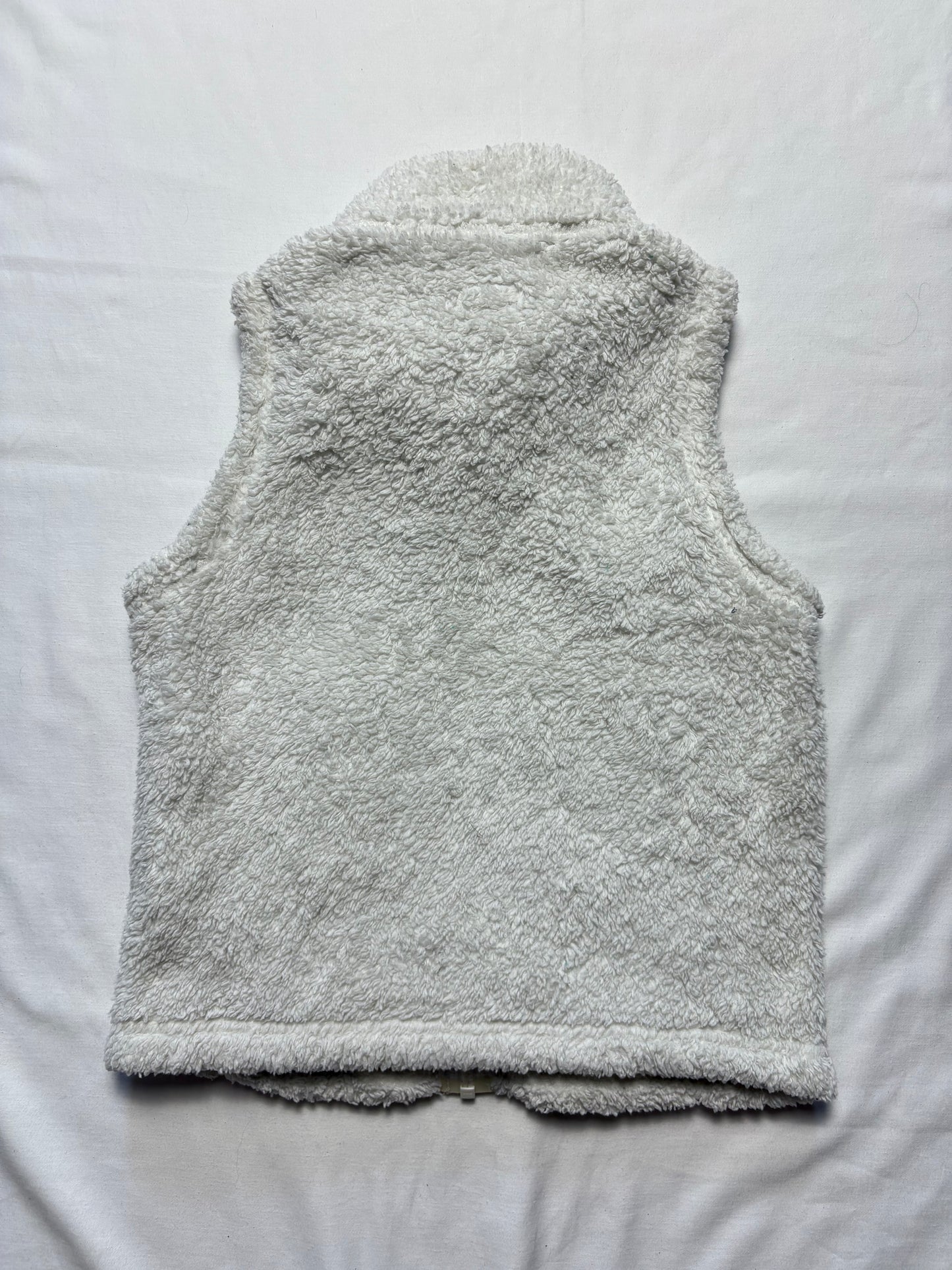 Patagonia Synchilla 00s White Vest Fleece (women's S)