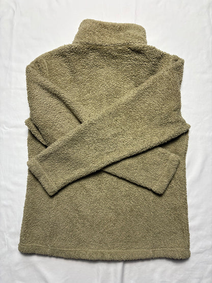 Patagonia Synchilla 00s Beige Quarter Zip Fleece (women's M)