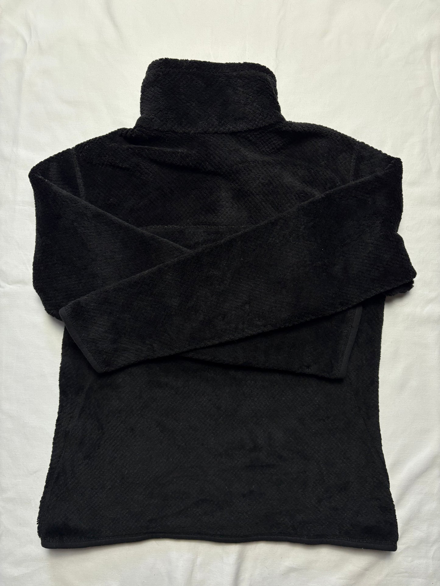 Patagonia Synchilla 00s Black Pop Collar Fleece (women's M)