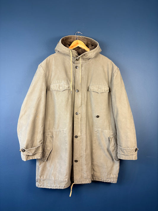 Vintage 1986 German Army Bundeswehr Parka Jacket (L)
