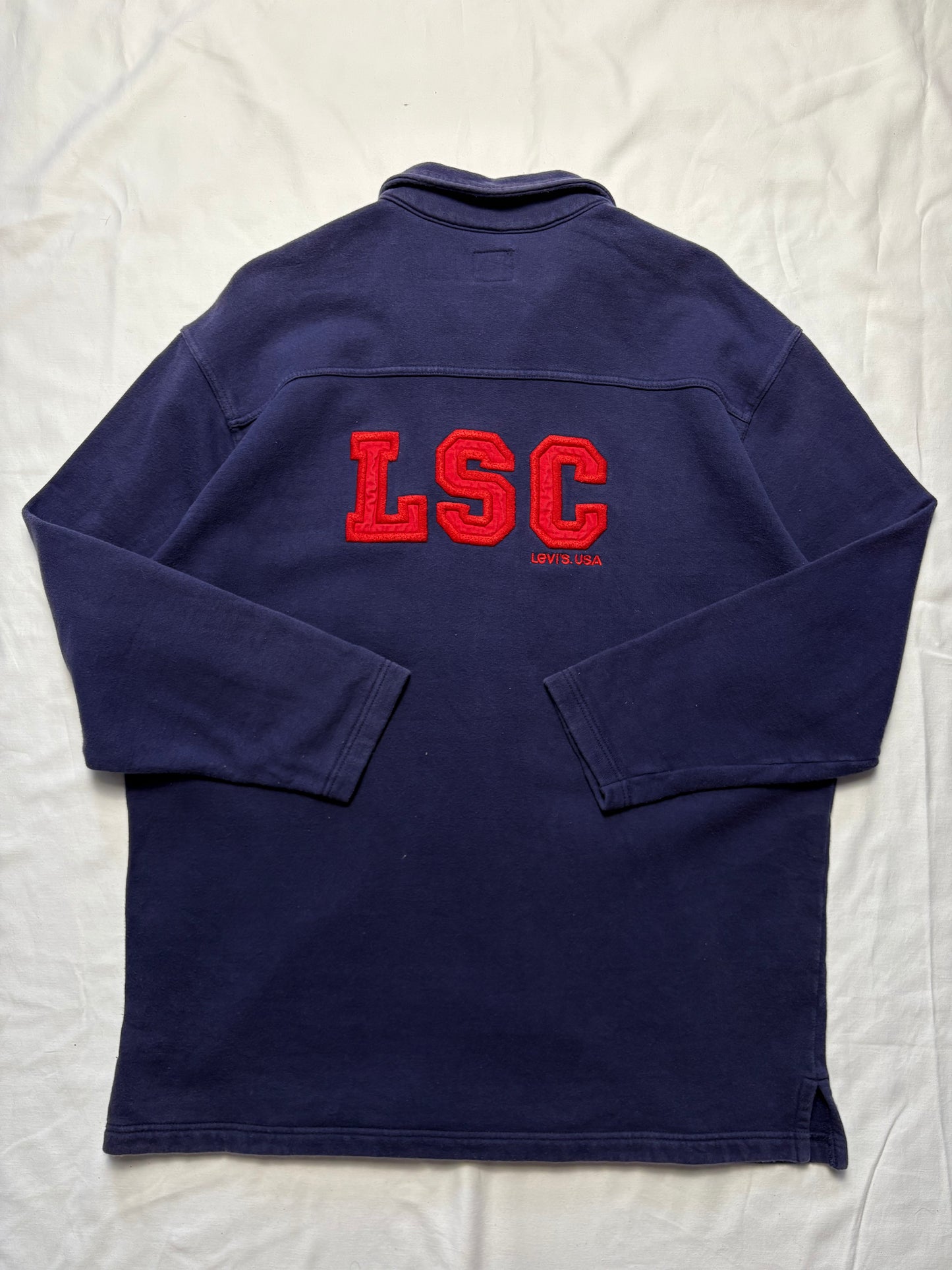 Levi's LSC 90s Embroidered Heavy Cotton Zip Up Jacket (L)