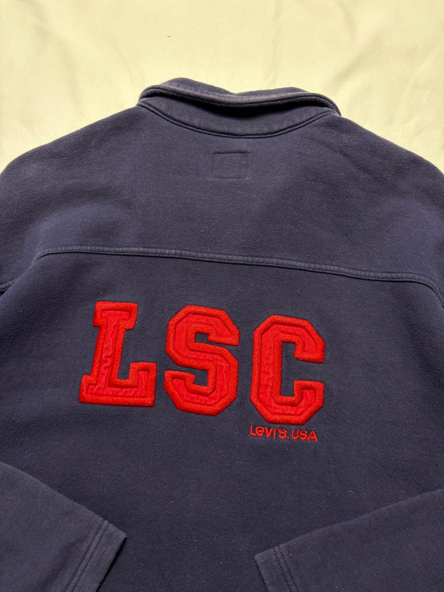 Levi's LSC 90s Embroidered Heavy Cotton Zip Up Jacket (L)