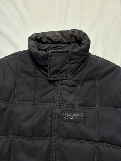 G-Star Industrial 2000s Heavy Patchwork Quilted Jacket (L)
