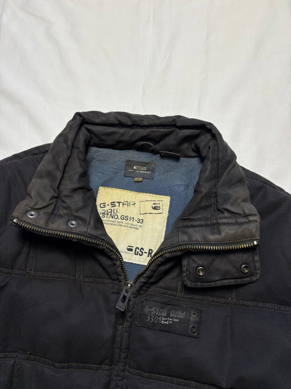 G-Star Industrial 2000s Heavy Patchwork Quilted Jacket (L)