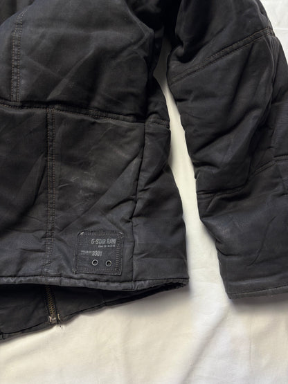 G-Star Industrial 2000s Heavy Patchwork Quilted Jacket (L)