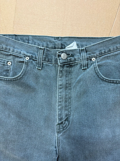 Vintage Petrol Blue Denim Shorts (32w)