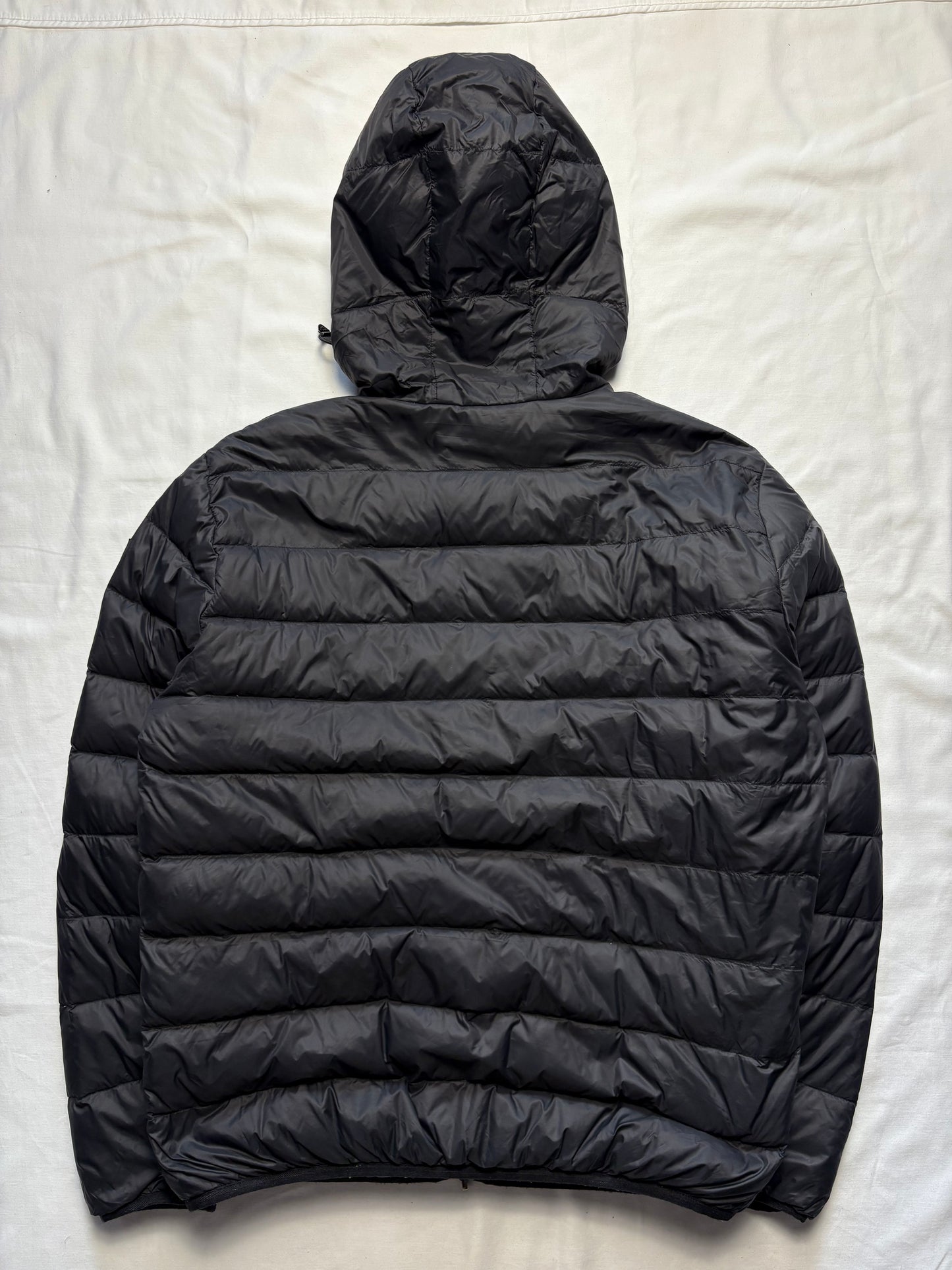 Armani Jeans 2000s Double Zip Black Puffer Jacket (M)