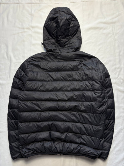 Armani Jeans 2000s Double Zip Black Puffer Jacket (M)