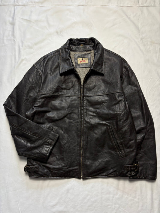 Vintage 90s Genuine Leather Jacket (L)