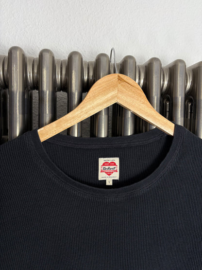 Carhartt WIP 90s Black Longsleeve Waffle Top (S)