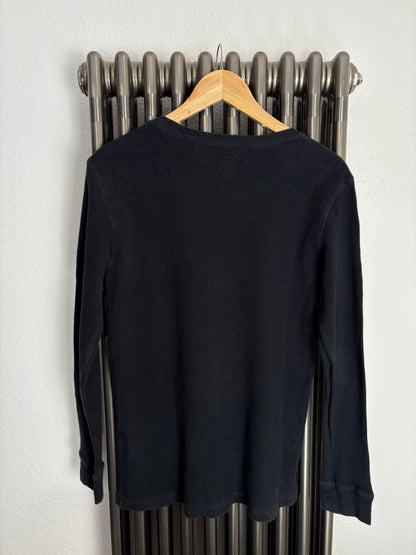 Carhartt WIP 90s Black Longsleeve Waffle Top (S)