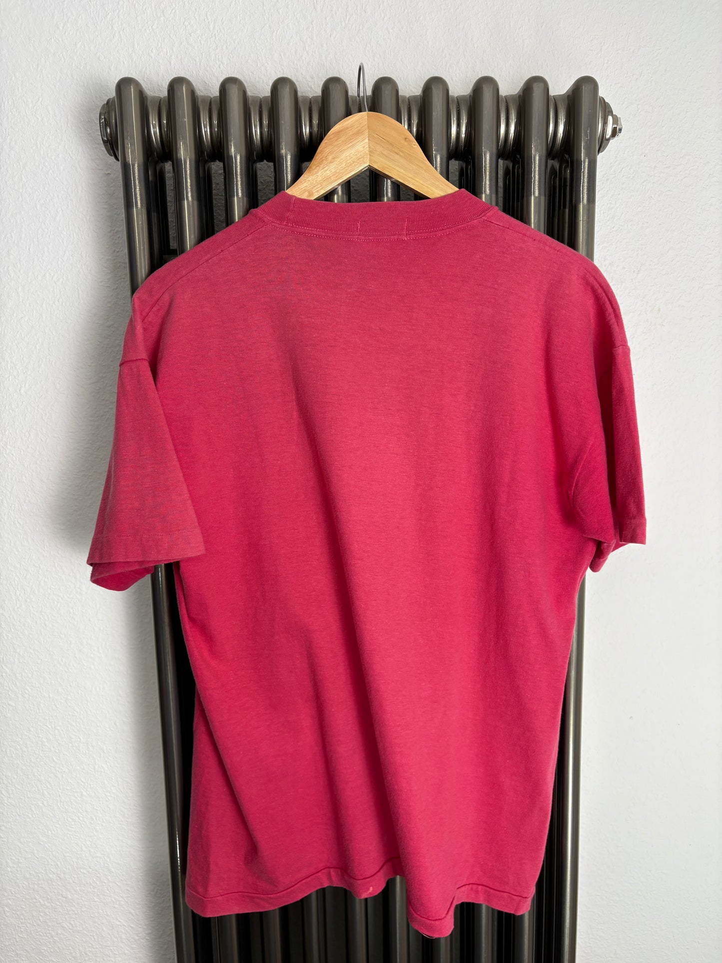 Chanel Paris 90s Pink Embroidered Bootleg Top (women's M)
