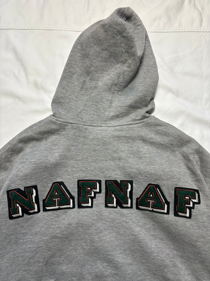 Naf Naf 90s Cotton + Nylon Zip Up Jacket (XXL)
