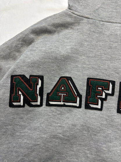 Naf Naf 90s Cotton + Nylon Zip Up Jacket (XXL)