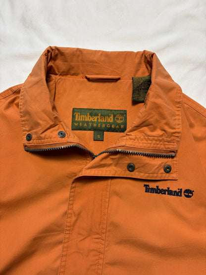 Timberland Weathergear 00s Orange Outdoors Zip Jacket (S)