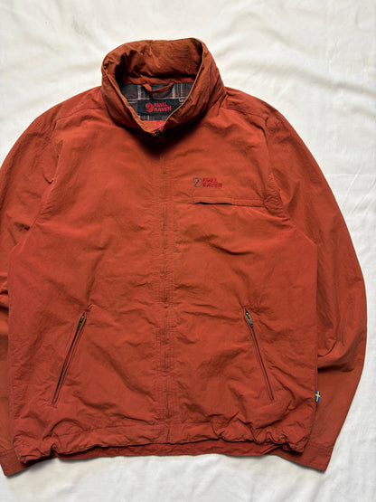 Fjall Raven 00s Orange Outdoors Zip Up Jacket (S)